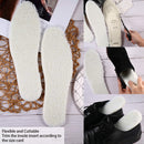 Frienda 2 Pairs Imitation Wool Shoe Insoles, Cut to Size Warm Fluffy Insert — 3