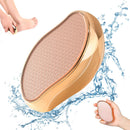 BEZOX Glass Foot File Callus Remover, Crystal Foot Scrubber Pedicure Tool — 1