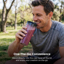 Brand Ninja Nutri-Plus Personal Blender, 900PW, (3) 20oz Cups, Silver, BN301