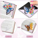 WIVICO 8Pcs Diamond Painting Bookmarks, Diamond Pearl Art Kits for Adults | Butterfly — 4