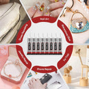 15 PCS 15ml B7000 Rhinestone Glue Clear with Precision Tip, Bedazzling Glue, Multipurpose Super Glues for Nail,… — 5