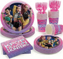 127 Pcs K Pop Demon Hunters Birthday Decorations, Party Supplies Kit with Backdrop, Banner, Cake Topper, Cupcake Picks, Balloons, Stickers for Themed Celebration — 6