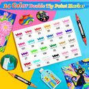 TBC The Best Crafts Acrylic Paint Markers, 24 Colors Dual Tip Pen — 3