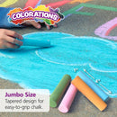 Colorations Jumbo Washable Chalk, Set of 126, Each Piece 4" x 1" | 126 Pieces — 5