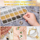 2840 Pieces Jump Rings for Jewelry Making, Shynek Open Jump Rings for Jewelry Making Supplies, Crafts and… — 4