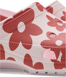 Crocs Unisex Adult Classic Clog - Seasonal Graphic – Bubble Ice/Multi Petals — 6