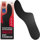Carbon Fiber Insole - 1 pc, Men 6.5-7, Women 7.5-8 - Mortons Extension - Black-1 Pc — 1