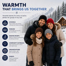 12 Pack Winter Beanie Hats for Men Women, Warm Cozy Knitted Cuffed Skull Cap, Wholesale - 12 Pack Black / Navy Blue / Gray — 5