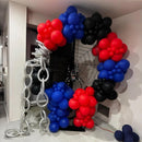 12 Inch Red Blue Black Balloons for Spider Cool Man Birthday Decorations — 5