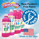 Colorations Paraben-Free Simply Washable Tempera Paint, Rainbow Plus 8-Pack | Paraben-Free Formula | Assorted, 8 Colors — 2