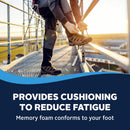 Airplus Ultra Work Memory Plus Shoe Insoles for All Day Comfort and Foot Pain Relief, Trim-to-Fit - Men's 7-13 — 4