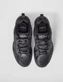 Nike Men's Air Monarch IV Training/Workout Shoes - Black/Black — 5