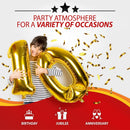 Party Factory – 2x Helium Tank - for up to 60 assorted balloons (latex, LED & foil) – Party birthday decoration disposable gas cylinder – bendable filling valve – For decorative occasions | 2 Pack — 2