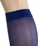 Truform Sheer Compression Stockings, 15-20 mmHg, Women's Knee High Length, Open Toe, 20 Denier, Purple, Medium | Medium (1 Pair) — 7