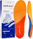 Work Boot Insoles for Standing All Day, Heavy Duty Arch Support for Flat Feet and Overpronation, Shock Absorbing Lightweight Trim-to-Fit Comfort Inserts, S Size (8.5"-9.25"), Men and Women — 1