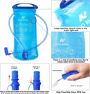 Lightweight Hydration Backpack, Running Backpack with 2L Water Bladder | Blue — 7