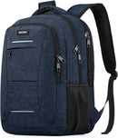 BIKROD Backpack for Men Women, School Backpacks for Teen Boys, Business Anti Theft Sturdy Travel Laptop Backpack, Water Resistant 15.6 Inch Computer Bag Gift, Blue — 1