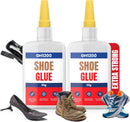 GH1200 30gx2 Pack Shoe Glue Heavy Duty, Clear Drying & Strong Shoe Glue Sole Repair, Non Stiff Repairs, Pegamento… — 1