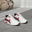 Nike Men's Air Max LTD 3 Shoes - White/University Red-black — 3