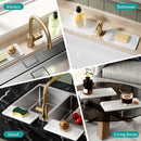 Water Absorbing Stone Tray, Quick Drying Diatomite Bathroom Tray Countertop, Stone Drying Mat for Kitchen Counter,… — 7