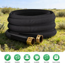 Garden Hose 75FT, Non-Expanding Water Hose Ultra Lightweight | Black — 6