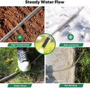 Kebose Garden Hose 50FT, Stainless Steel Hose with 10 Functional Nozzles | Silver — 2