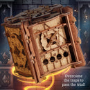 iDventure Cluebox Camelot, Escape Room in a Wooden Puzzle Box for Adults — 5