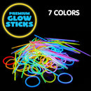 JOYIN 1000 Pcs 8" Glow sticks Bulk Party Favors Pack, Neon Glow in the Dark Party Supplies, Light Up Necklaces and Bracelets with Connectors, Easter, Football, Birthday Decorations — 2