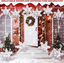 12 Pack Inflatable Hanging Snowflake Decorations — 2