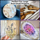 64OZ Epoxy Resin Kit, Clear Resin No Yellowing No Bubble for Molds & Craft — 6