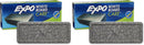 EXPO Dry Erase Soft Pile Block Whiteboard Eraser, 5-1/8 in. x 1-1/2 in. - Whiteboard, Calendar, Organization, Essential Supplies for Office, School, Classroom, Teachers 1 Count(Pack of 2) — 1