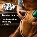 JobSite Premium Leather Boot & Shoe Polish Cream - Restores, Conditions & Polishes - 3 oz | No Color — 3