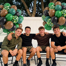 12inch Camo Balloons with Dark Green Brown and Black Balloon | Brown Green — 6