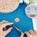 PH PandaHall 1000pcs 304 Stainless Steel Jump Rings, 18-Gauge Open Jump Ring 4/5/6/8/9/10mm Connector Rings O Ring… — 5