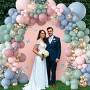 Amandir 173Pcs Pink Blue Green Balloon Arch Garland Kit — 5