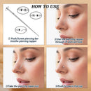 GEMQUEEN Piercing Ball Grabber Tool, 14-20G Taper for Changing Jewelry — 6