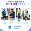 Orthopedic Metatarsal Pads,Ball of Foot Cushion with Gel Pad for Women and Men, Foot Pads for Ball Pain Relief, Morton's Neuroma, Metatarsalgia Support. (Gray, Middle:Women(7-9)/MEM(5-7)) 6