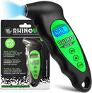 Rhino USA Digital Tire Pressure Gauge (150 PSI) - LCD Backlit Display