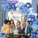 Hemmotop Metal Arch Backdrop Stand, Gold, Set of 3, 6FT, 5FT, 4FT — 3