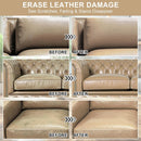 STARTSO WORLD Leather Recoloring Balm,Beige Leather Repair Kit for Furniture,Couches & Car Seats, Leather Paint, Leather Color Restorer — 4
