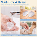 Metatarsal Pads for Women, Ball of Foot Cushions, 10PCS Clear Gel Forefoot Pads with Adhesive Backing, Reusable Foot Pads for Heels, Flats, Sneakers, Dress Shoes and Work Shoes 5