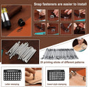 628 Pcs Leather Working Tools Kit, Leather Crafting Kit with Tools Supplies — 5