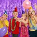 20 Pack Foil Curtain Backdrop Purple Metallic Tinsel Foil Fringe Curtains Photo Booth Props for Birthday Wedding Engagement Baby Shower Bachelorette Christmas Holiday Celebration Party Decorations | 20 Pcs — 3