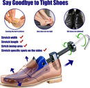 Plastic Shoe Stretcher for Women & Men Wide Feet, Adjustable Shoe Expander | blue — 4