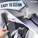 Dish Brush Set of 4 - Kitchen Scrub Brushes with Non-Slip Long Handle for Cleaning, Scrubber, Dishwashing, Dishes,… — 8