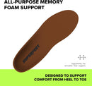 Superfeet All-Purpose Memory Foam Support Insoles (Copper) for Active Lifestyle with Memory Foam Cushioning - 9.5-11 Men / 10.5-12 Women — 2