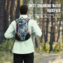 Lightweight Hydration Backpack, Running Backpack with 2L Water Bladder | Blue Print2 — 2