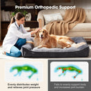 FURTIME XL Orthopedic Dog Bed Large Sized Dog, Extra Washable Dog Couch 42"