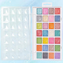 28 Metallic Colors Washable Watercolor Paint Set, with 2 Brushes Pen | 28 Colors — 2