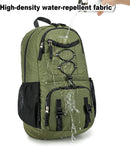 Nerlion Lightweight Foldable 35L Hiking Backpack Travel Backpack for Men Women Camping Waterproof Outdoor Hiking Daypack Backpack Green — 8